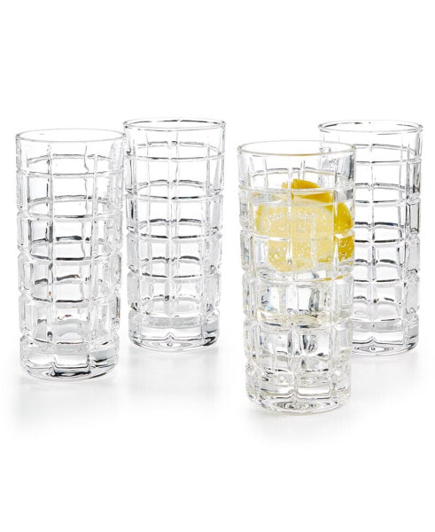 Radius Set of 4 Highball Glasses