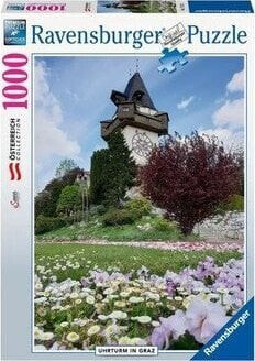 Ravensburger Puzzle 1000 elementów Uhrturm Graz