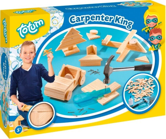 Carpenter King - Holz & Hammer Set