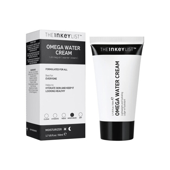 The INKEY List Omega Water Cream Безмасляный увлажняющий крем для выравнивания тона и сияния кожи
