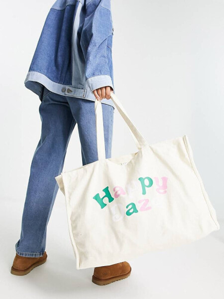 Daisy Street happy daze tote bag