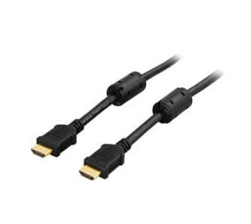 Deltaco HDMI-1070 - 10 m - HDMI Type A (Standard) - HDMI Type A (Standard) - 4.96 Gbit/s - Black