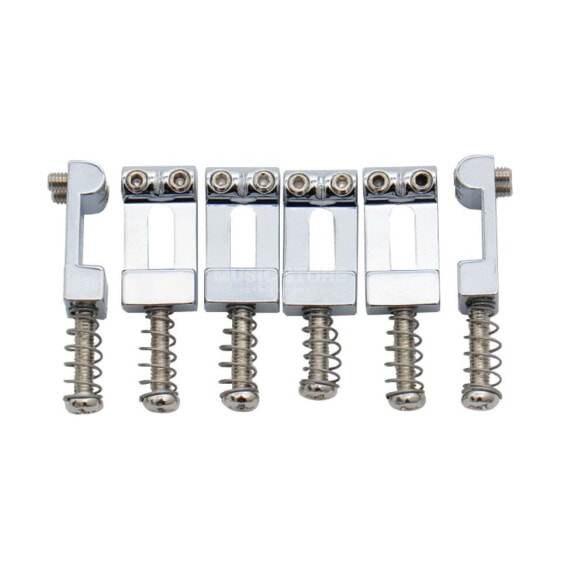 Göldo TV12C Strat Saddles 10.5mm 6-Pack (Chrome)