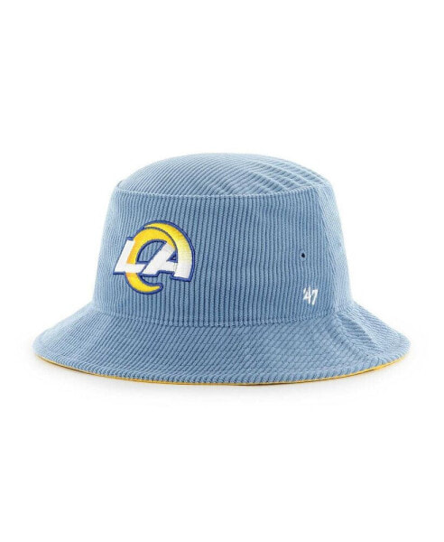 Men's Powder Blue Los Angeles Rams Thick Cord Bucket Hat