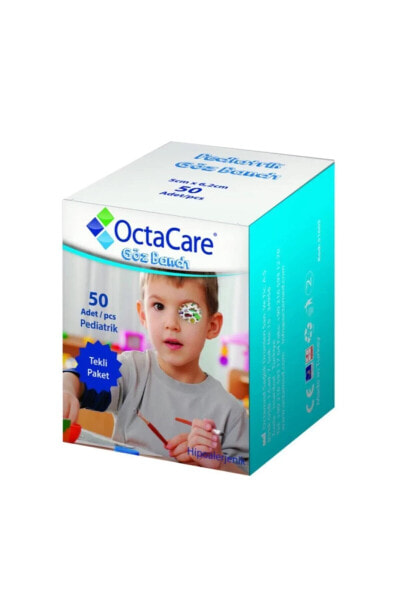 Octacare Erkek Çocuk Göz Bandı 5x6,2 Cm 50'li