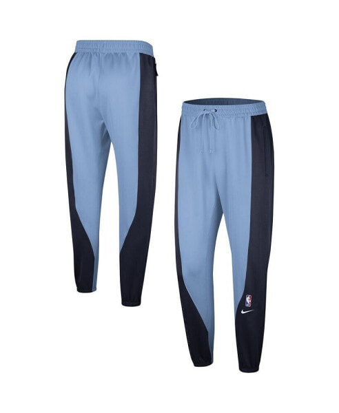 Men's Navy, Light Blue Memphis Grizzlies 2023/24 Authentic Showtime Pants