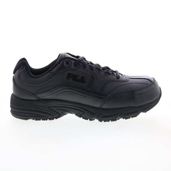 Fila Memory Workshift SR Composite Toe Mens Black Wide Athletic Shoes 9