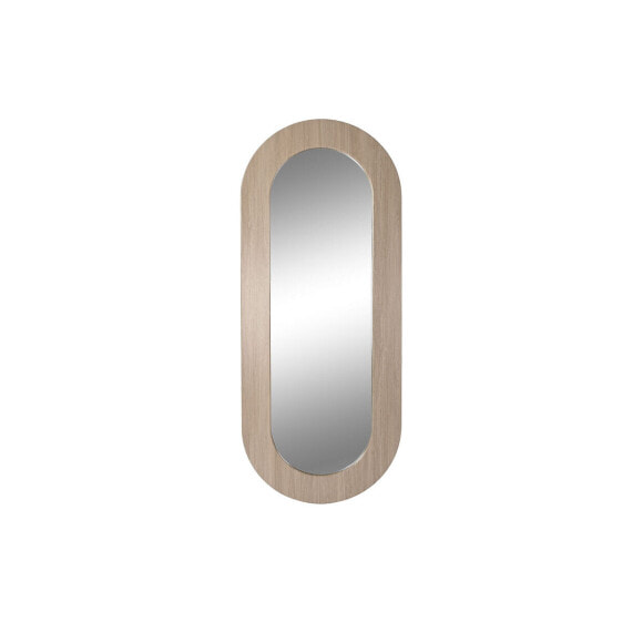 Wall mirror Home ESPRIT Natural Mirror MDF Wood Urban 65 x 2,2 x 160 cm