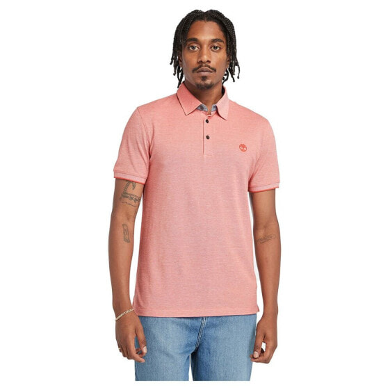 TIMBERLAND Baboosic Brook Oxford short sleeve polo