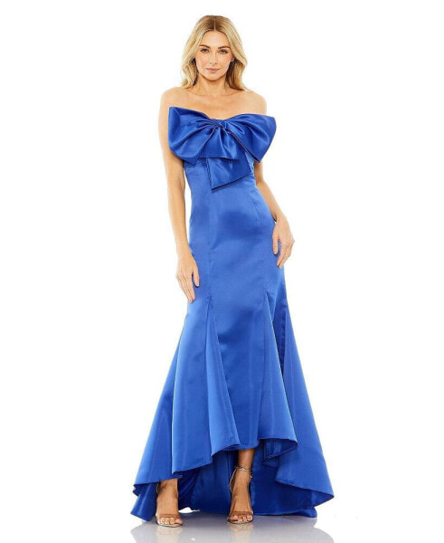 Women's Ieena Strapless Bow Mermaid Gown