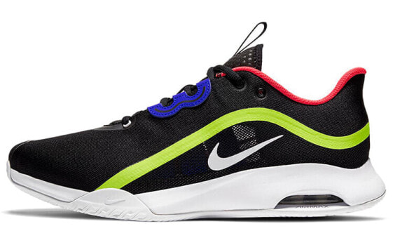 Кроссовки Nike NikeCourt Air Max Volley черно-зеленые CU4274-001