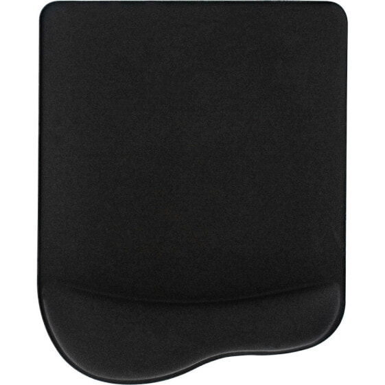 InLine Mouse pad - gel wrist rest - 235x185x25mm - black