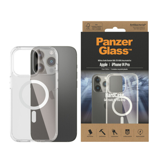 PanzerGlass ™ HardCase MagSafe Compatible Apple iPhone 14 Pro | Clear - Cover - Apple - Apple - iPhone 14 Pro - 15.5 cm (6.1") - Transparent