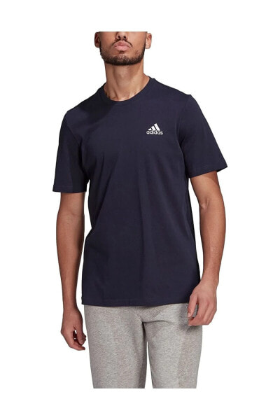 Футболка мужская Adidas Essentials с вышитым логотипом