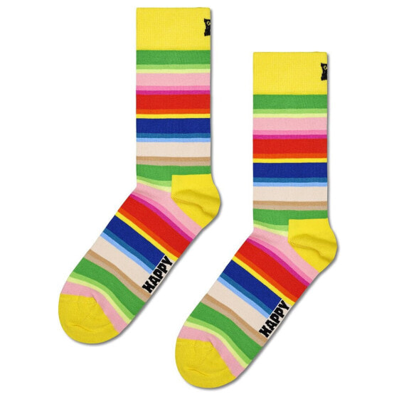 HAPPY SOCKS Gradient Stripe crew socks