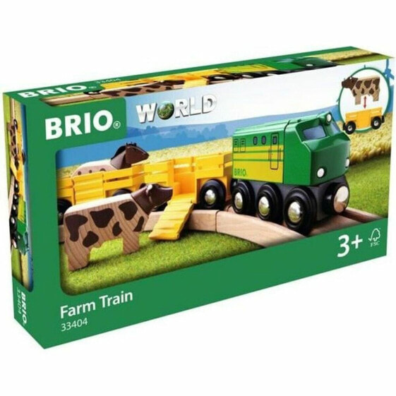 Игрушечный поезд Brio Farm Animal