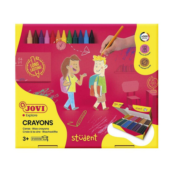 Цветные полужирные карандаши Jovi 929 300 штук Коробка