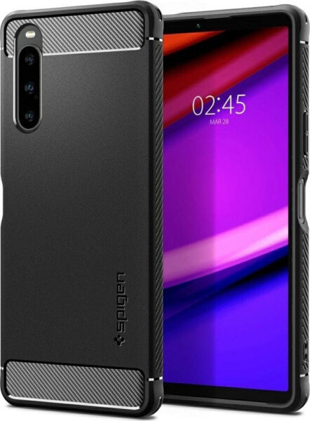 Spigen Spigen Rugged Armor Sony Xperia 10 V czarny/black ACS06202