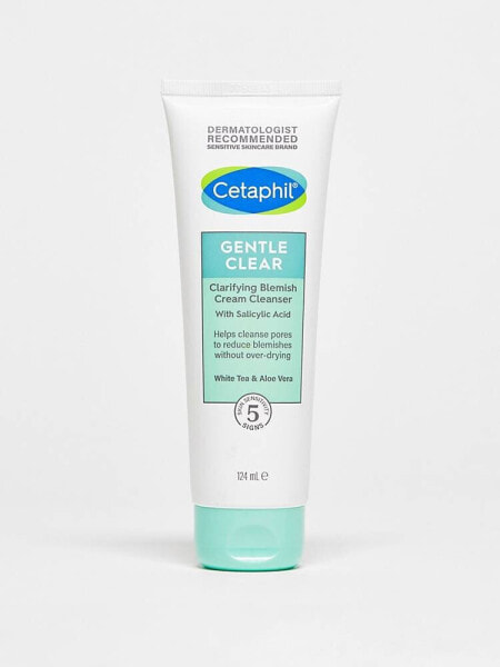 Cetaphil Gentle Clear Clarifying Cream Cleanser 124ml