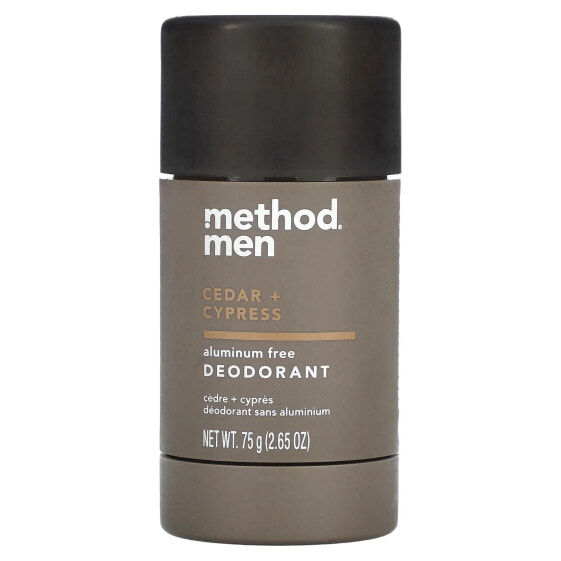 Men, Deodorant, Cedar + Cypress, 2.65 oz (75 g)