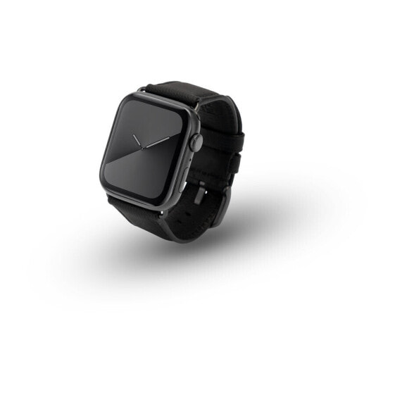 JT Berlin Watchband Wannsee| Apple Watch Ultra/42/44/45mm| schwarz - Aluminium space grau|