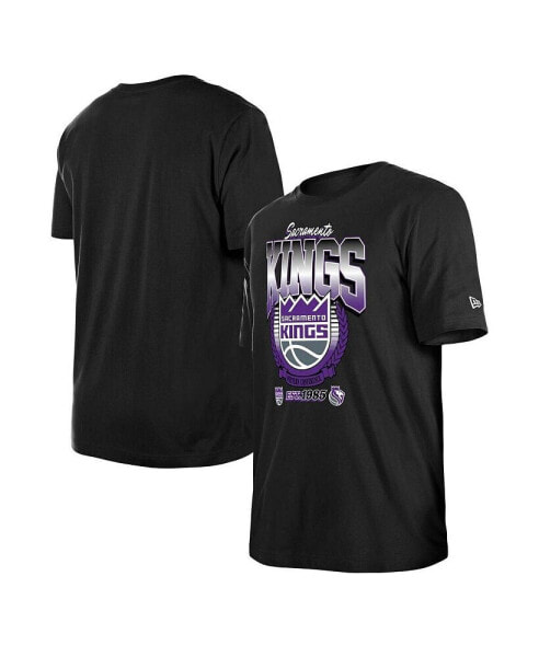 Men's and Women's Black Sacramento Kings Summer Classics T-Shirt