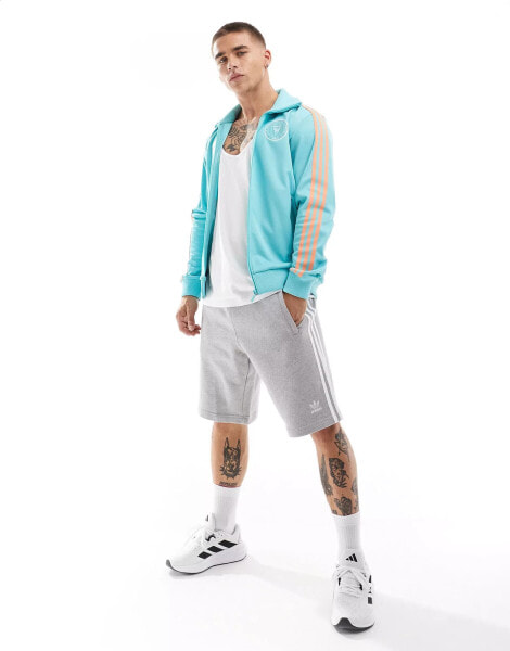 adidas Football Inter Miami CF Originals track top in turquoise