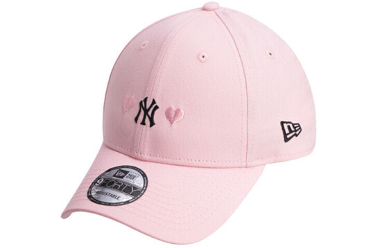 Кепка спортивная New Era MLB NY LOGO, розовая