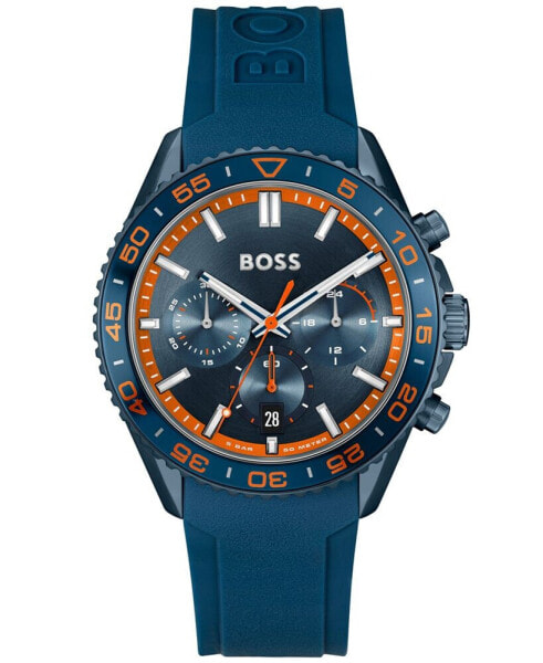 Часы Hugo Boss Runner Quartz Chrono Blue