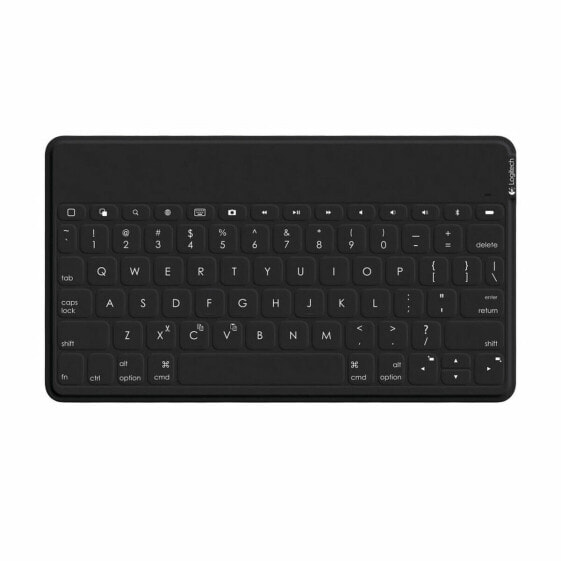 Bluetooth-клавиатура с подставкой для планшета Logitech Keys-To-Go испанский Чёрный Испанская Qwerty