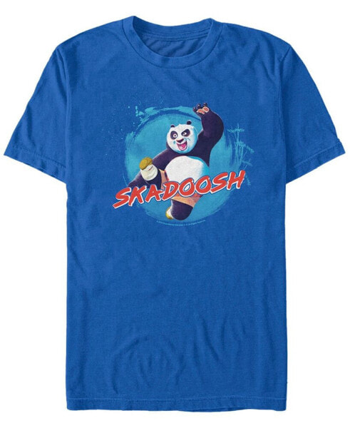Kung Fu Panda Men's Po Skadoosh Short Sleeve T-Shirt