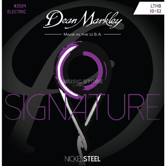 Dean Markley E-Git.Strings 10-52 2504B LTHB Nickel Steel