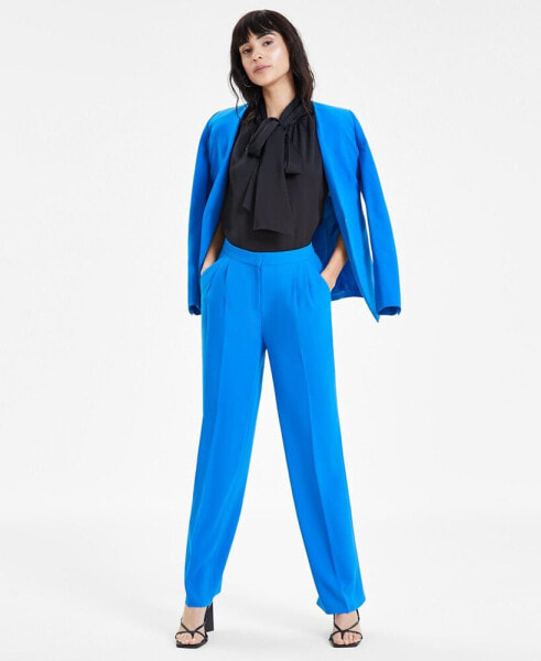 Women's High-Rise Wide-Leg Pants, Created for Macy's