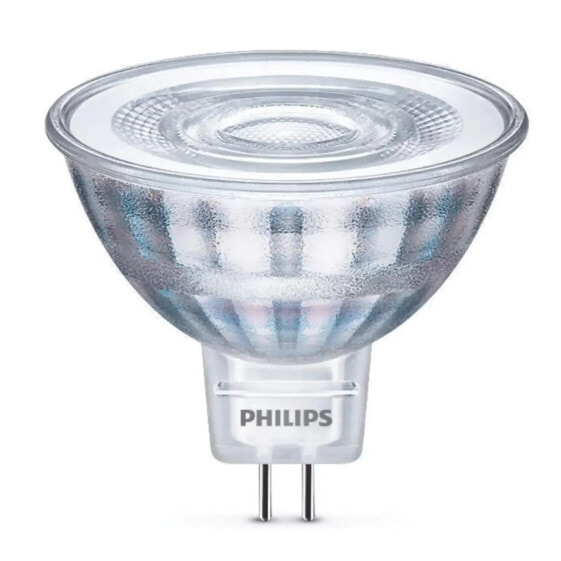 LED лампочка Philips A-419190, 35 Вт, GU5,3, Neutralweiß, 4000 K, MR16, 390 lm, 15000 часов, Серебро, 12 Вольт, 4,4 Вт