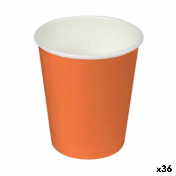 Одноразовые стаканы Algon Картонный Оранжевый 36 штук (24 Предметы)