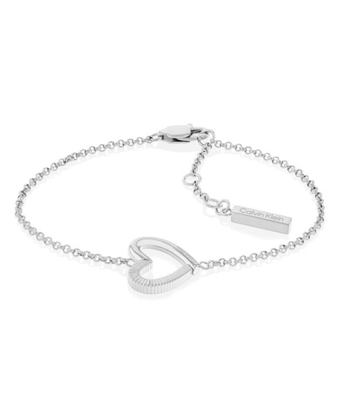 Women's Stainless Steel Heart Bracelet