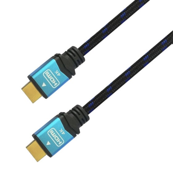 Кабель HDMI Aisens A120-0356 1 m Черный/Синий 4K Ultra HD