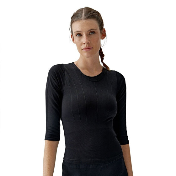 BORN LIVING YOGA Krisha Seamless 3/4 sleeve T-shirt