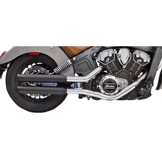 BASSANI XHAUST Indian Scout 69 17-22 Ref:8S27BSB Slip On Muffler