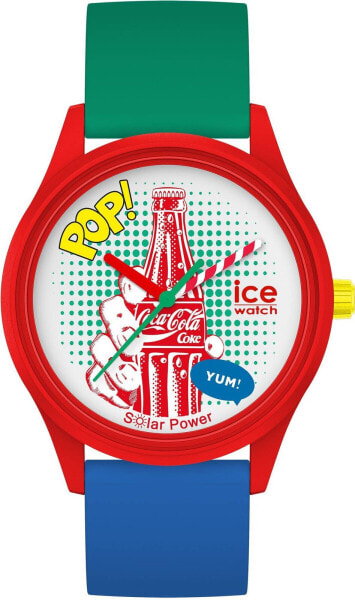 Ice-Watch - ICE ICE-WATCH Watch Solaruhr COCA COLA×ICE-WATCH - Pop art - Medium - 3H, 019902