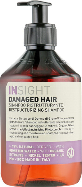 Regenerierendes Shampoo für strapaziertes Haar - Insight Restructurizing Shampoo 400 ml