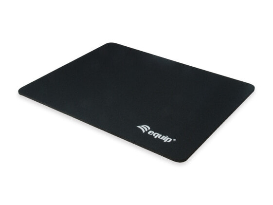 Equip Mouse Pad - Black - Monochromatic - Nylon - Rubber - Non-slip base