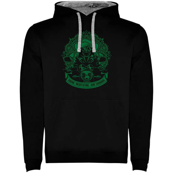 KRUSKIS Meditating Two Colour hoodie