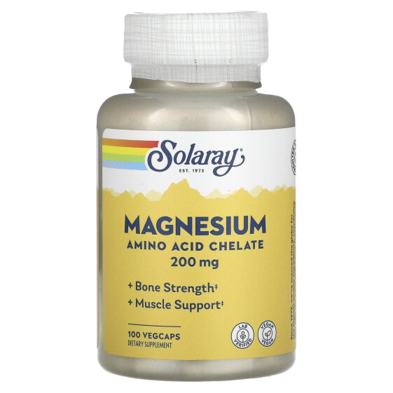 Magnesium, 200 mg, 100 VegCaps