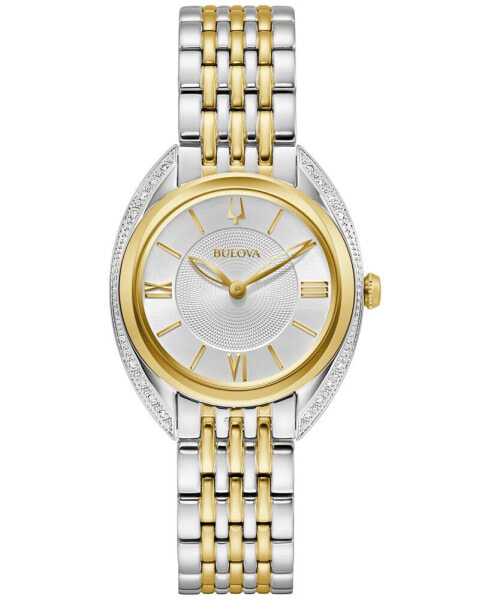 Women's Classic Two Tone Stainless Steel Bracelet Watch 30mm, A Macy's Exclusive Style