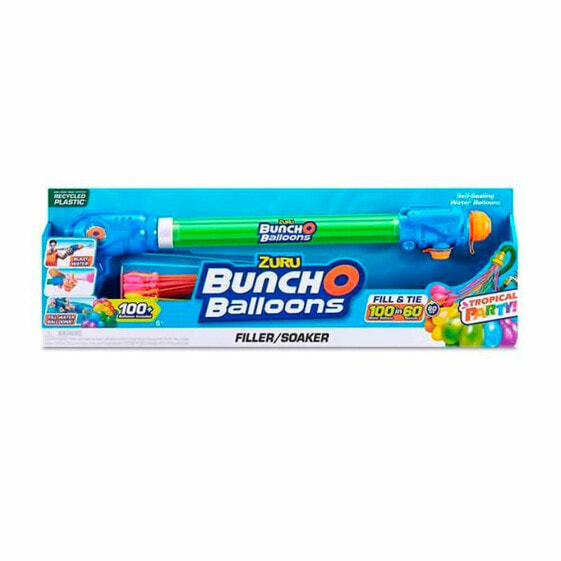 ZURU Water Gun With Buncho Balloons Tropical Party 51x14.5x5 cm Balloons