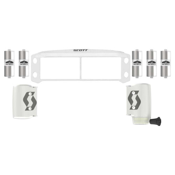 Белый комплект защиты для шлемов SCOTT WFS50 Roll-off Kit Prospect/Fury