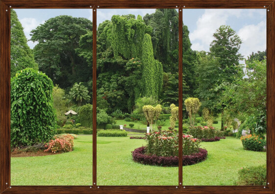 Fototapete Gartenaussicht