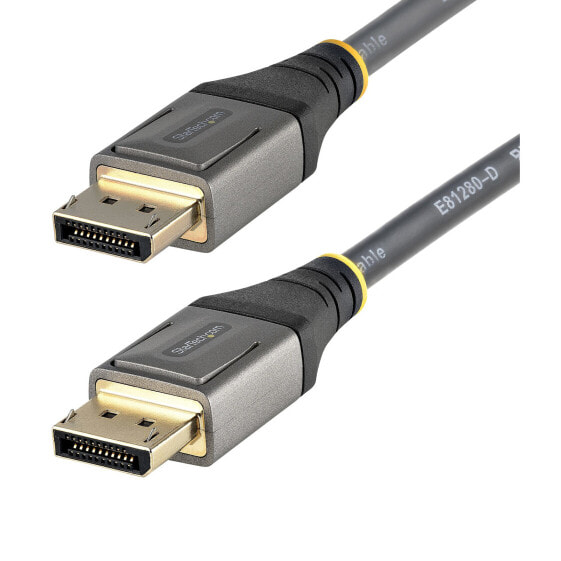13ft (4m) VESA Certified DisplayPort 1.4 Cable - 8K 60Hz HDR10 - Ultra HD 4K 120Hz Video - DP 1.4 Cable / Cord - For Monitors/Displays - DisplayPort to DisplayPort Cable - M/M - 4 m - DisplayPort - DisplayPort - Male - Male - 7680 x 4320 pixels