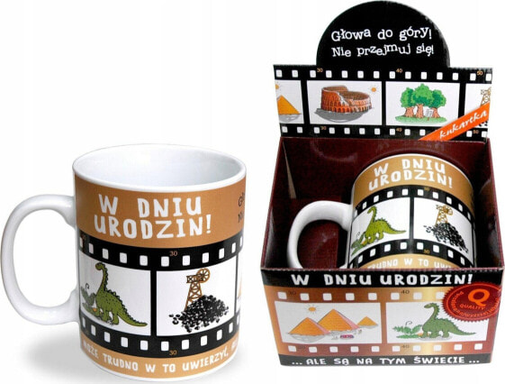 GiftWorld Kubek Gigant W dniu urodzin